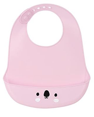 SAFTA M922, Silicone Bib for Children, 210 x 20 x 260 Grey Size: mediano