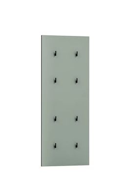 Schildmeyer Alexa 157210 - Panel de ganchos (49 x 2,6 x 109 cm), color pistacho