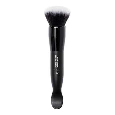 e.l.f. Putty Primer Brush & Applicator, accessorio make-up a doppia estremità per applicare prodotti e.l.f. Putty, realizzato con setole sintetiche, prodotto vegano e non testato sugli animali
