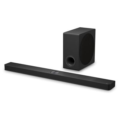 LG DS90TY 5.1.3 Dolby Atmos Barra de Sonido (570 W) con subwoofer inalámbrico (Wow Cast, HDMI, Bluetooth) [2024]