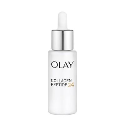 Olay Collagen Peptide Serum for Face, Skincare with Niacinamide 99% Purity and Antioxidant Vitamin E. Advanced Anti Ageing Skin Care with 3 Actions: Strengthens, Restores, Hydrates, 40ml