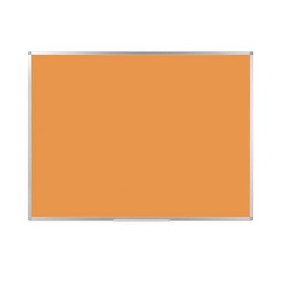 Bi-Office Ayda Lavagna Magnetica Tangerine, 120 x 90cm, Superficie in Acciaio Laccato, Cornice in Alluminio