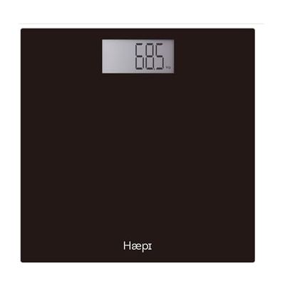 Haepi-Pese electrónica con gran bandeja, pantalla grande, números grandes y gran exhibición-Báscula personal diseño y preciso- Capacidad máxima de 180 kg-Pilas incluidas-Garantía de 15 años