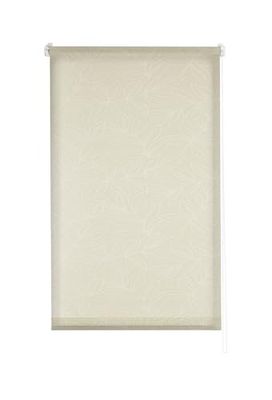 Estoralis Selene | Estor Enrollable Diseño Moderno | Sin Taladrar Translúcido Jacquard | Marfil | 65 x 150 cm (Ancho/Alto) Tamaño Tela 62 x 150 cm | Estores para Ventanas y Puertas