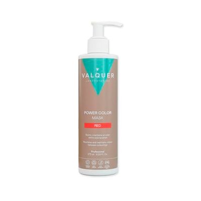 V醠quer Professional Power Color Mask Dyed Hair Vegan and Sulfate (Red) Hair Colour Enhancer-275ml