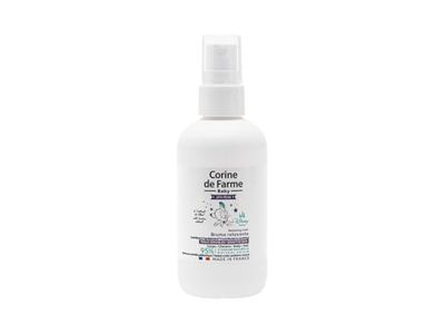 Corine de Farme, Nebbia Rilassante all'estratto di tiglio, 100 ml, profumo lenitivo per neonati, formula ipoallergenica, ideale per la routine serale, testata pediatricamente, tutti i tipi di pelle
