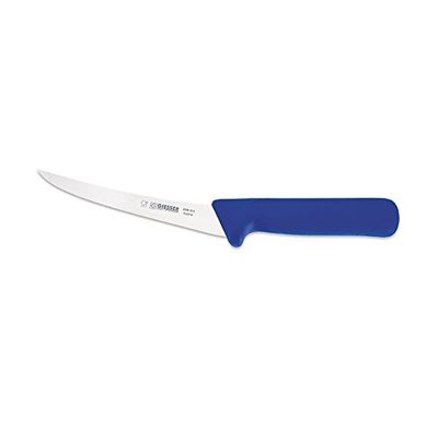 Giovanni Giesser Messer Fabbrica Uni Coltello per disossare con Manico Antiscivolo Coltello, Grigio, 15 cm