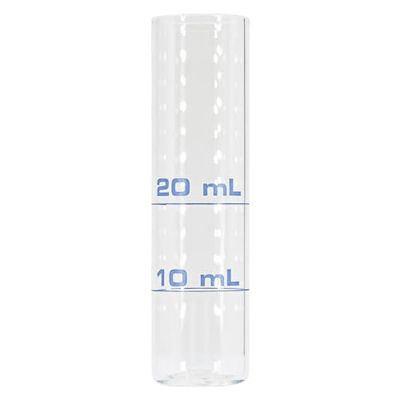 Macherey & Nagel ML-6375 VISOCOLOR - Cuvetta in vetro, graduata, capacità 10 ml, trasparente