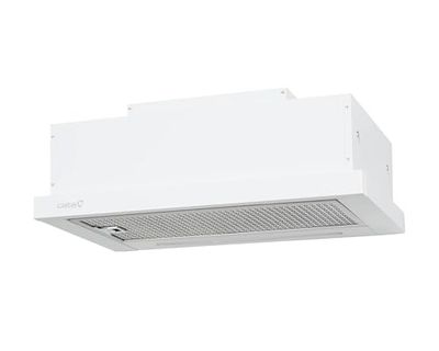 Cata | campana extractora | Modelo TFH 6630 WH | Campana Telescópica | 6 niveles de extracción, 5 + 1 TURBO | Ancho de 60 cm | Acabado en Color Blanco | Clase de Eficiencia Energética A+