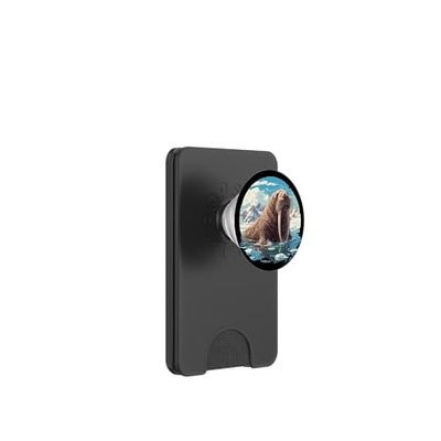 Walruses Walrus PopSockets PopWallet for MagSafe