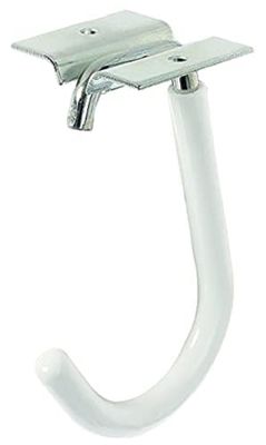 Alberts 801991 Gancho para Bicicletas, Curvado, Galvanizado en Azul, Profundidad Gancho 90 mm, Altura 115 mm