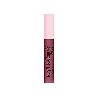 NYX Professional Makeup Lip Lingerie XXL, Rossetto liquido Matte a lunga tenuta, Formula vegana, Bust-ed