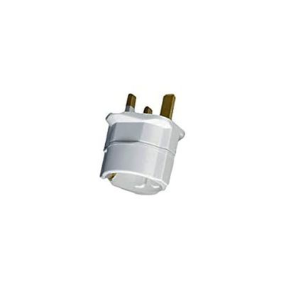 UK-stekker naar Amerikaanse standaard adapter, ideaal voor het omzetten van elektrische verbindingen en voor het garanderen van compatibiliteit met elektrische apparaten van Groot-Brittannië naar VS.