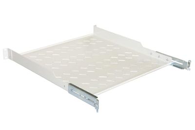 Connetto - Kastbodem 19" 1 eenheid diepte 450 mm (universeel) 4 aansluitingen (voor + achter) kleur grijs