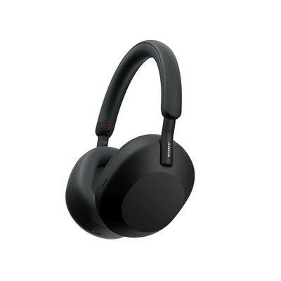 Sony WH-1000XM5 - Casque sans Fil à réduction de Bruit Haut de Gamme, Bluetooth, qualité d'appel Claire, Audio Hi-Res, autonomie jusqu'à 30 Heures, étui Rigide Inclus, iOS et Android - Noir