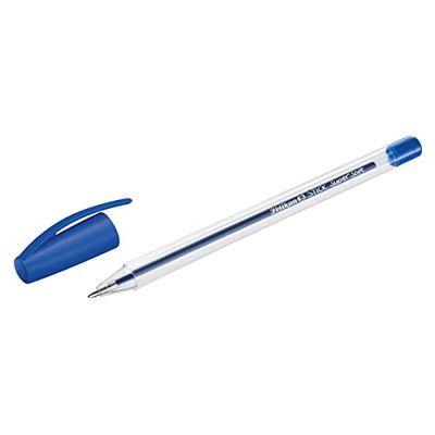Pelikan Stick Super Soft Ballpoint Pen, 12 Pieces, Blue