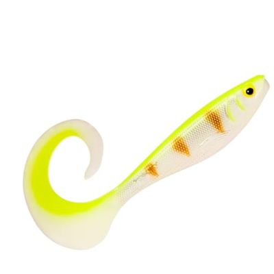Rapala, Señuelo de Pesca Carnassier Soft Otus, Tamaño: 18 cm/52 g, Señuelo de Agua Dulce, Profundidad de Natación Variable, Equipo de Pesca de Plástico, Sunny Snow SNS