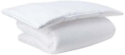 Baby's Comfort Dekbed/dekbed en kussen voor kinderbed/wieg, wit, 120 x 90 cm