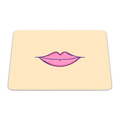 Bonamaison, Rectangle Pop Art Digital Printed Mouse Pad, Non-Slip Base, for Office and Home, Size: 22 x 18 cm