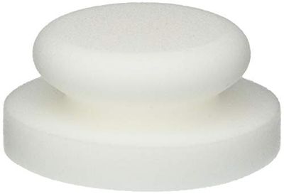 Maddox Detail - Discos polir carro com design ergonómico, perfeito para polir carro, esponja de limpeza de carro, espuma durável, multifuncional, Handpuck White Premium Polish 110 x 500 mm