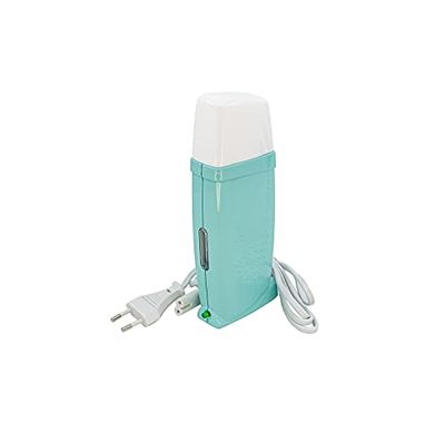 EpilWax – Epilatore Royal 35 Watt Scalda cera per roll-on di cera depilazione professionale 100ml con strisce depilazione–Dispositivo di depilazione calda cartuccia cera ricaricabile Royal Turquoise
