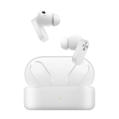 OnePlus Nord Buds 2 - Draadloze oordopjes met 36 uur batterijduur, Tot 25dB Active Noise Cancellation en BassWave™ Algoritme voor betere bassen - Lightning White