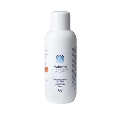 Hydromol Bath and Shower Emollient, for the Management of Eczema, Dermatitis, Psoriasis and Other Dry Skin Conditions, Itch relief, suitable for sensitive skin, for all ages, 1 L