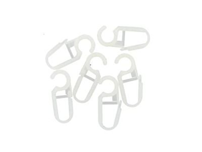 WITTE CLIPNIETJES D20 ZAKJE VAN 20