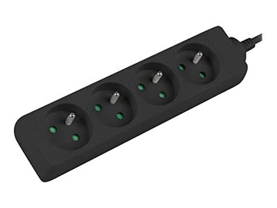 LANBERG REGLETA 1M 4 ENCHUFES Para SISTEMA UPS PS0-04E-0100-IEC-BK