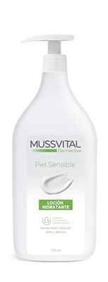Mussvital Dermactive 24 Hour Sensitive Skin Moisturizing Lotion, 750 ml