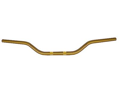 Guidon Accossato or en aluminium pour Yamaha XT 600 de 1983 à 2003, diamètre 22 mm, hauteur moyenne