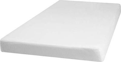 Lot de 2 draps-housses en molleton 70 x 140 cm