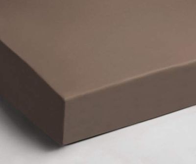 Papillon spännlakan interlockig jersey sand, bomull, 140 x 200 cm