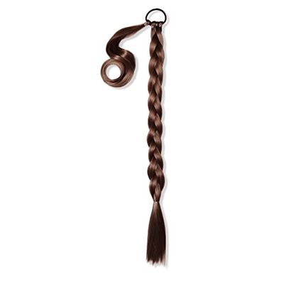Lullabellz Grande treccia per capelli, lunghezza 66 cm, castagna