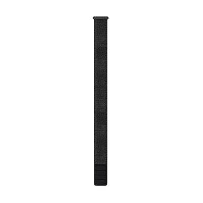 Garmin UltraFit 2 Fenix/Epix horlogeband, Nylon band, 20mm, Zwart