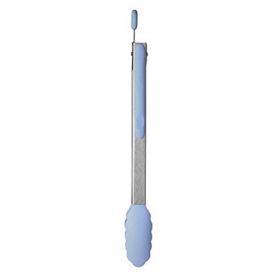 Premier Houseware 0804779 - Pinzas de silicona, color azul claro