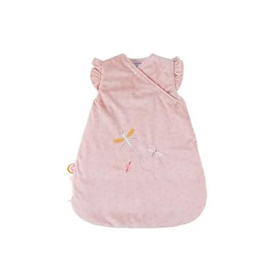 Noukie's NOUKIES Saco de Dormir de Invierno de 0 a 3 Meses (50 cm) – Saco de Dormir TOG de 2 a 3,5 – Cierre con Cremallera, poliéster/algodón, Rosa Louli