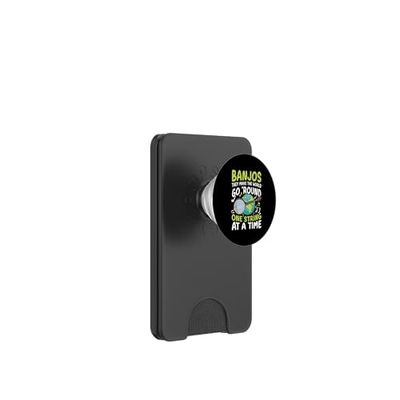 Banjos Hacen Que El Mundo Gire PopSockets PopWallet para MagSafe