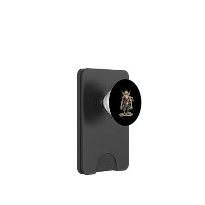 Divertido troll de escalada en roca para entusiastas del aire libre escaladores PopSockets PopWallet para MagSafe