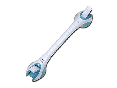 GIMA 28973 veiligheidsgreep voor badkamer met zuignap, lengte 545 mm, veiligheidsgreep