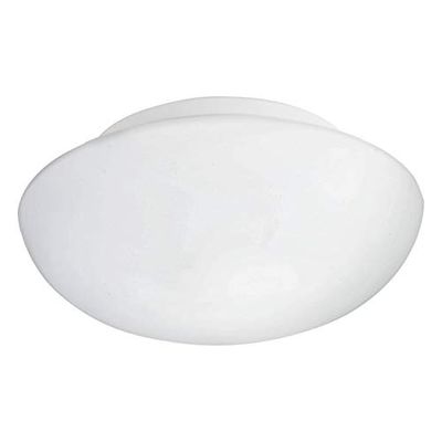 Eglo 83404 Iluminação de teto branca E27, lâmpada, branco, quarto, cozinha, sala de estar, ao redor, escovado, vidro, aço, IP20