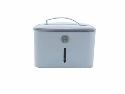 Nuby Dr. Talbot’s - Boîte de stérilisation UV pour tétines, biberons, jouets, smartphones, masques - Sac de stérilisateur - Élimine 99,9% des germes et des bactéries - Avec grille