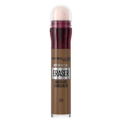 Maybelline, Concealer Instant Anti Age Eraser Eye Concealer, Dark Circles and Blemish Concealer, Ultra Blendable Formula, Shade 149 Deep Bronze