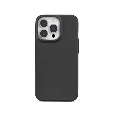 aiino Custodia Eco per iPhone 13 Pro Max, Cover 100% in Plastica Riciclata per iPhone 13 Pro Max, Ecosostenibile, AntiGraffio, Profilo Sottile, Protegge il Dispositivo e il Pianeta, Nero