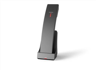 Snom HD1 vaste draadloze dect telefoon voor hotelwinkel, uitbreiding voor HD101 met laadstation, handsfree, behuizing en led-display, draadloze telefoon thuis