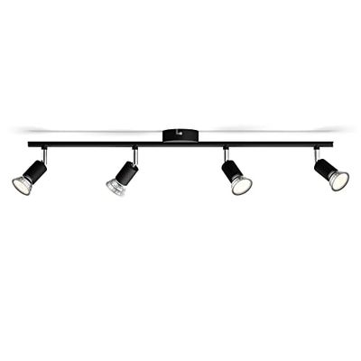 Limbali bar/tube black 4x50W 230V