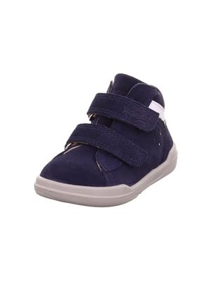 Superfit Baby Boy's Superfree First Walker Shoe, Blue/White 8010, 4 UK Child