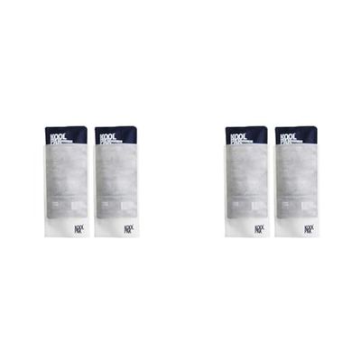 Koolpak Luxury Reusable Hot & Cold Gel Pack Large (12 x 29cm) with Non-Woven Sleeve - Twin Set (Pack of 2)