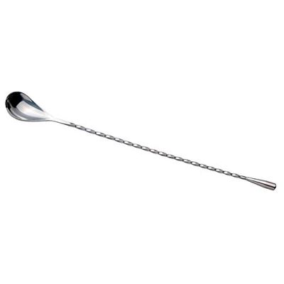 Piazza 475805 Cuillère à mélanger en acier inoxydable en forme de goutte 30 cm