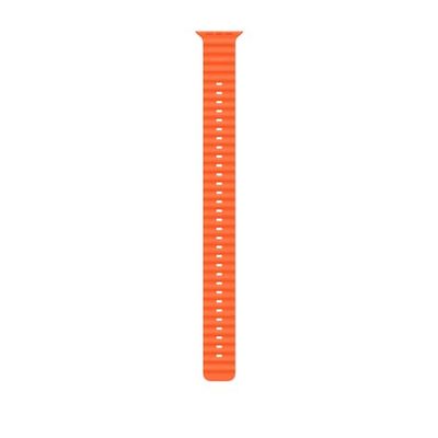 Apple Watch Band - Ocean Band Extension - 49 mm - Naranja - Talla única (se adapata a la mayoría de muñecas)